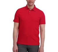 DKNY Polo in jersey slim fit per uomo, Rosso, XX-Large