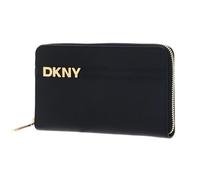 DKNY portafoglio Avril Zip Around Wallet Blk/Gold nero