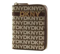DKNY portafoglio Avril Zip Around Wallet Chino/Chocolate cachi