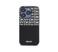 DKNY Protettiva DKHCP14XPCRTHLK Cover per Apple iPhone 14 Pro Max, Nero