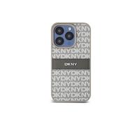 DKNY Protettiva DKHCP15LPRTHSLE COVER per Apple iPhone 15 Pro, Beige