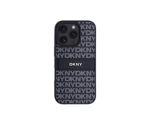 DKNY Protettiva DKHCP16LPRTHSLB Cover per Apple iPhone 16 Pro, Blu