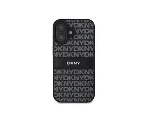 DKNY Protettiva DKHCP16MPRTHSLK Cover per Apple iPhone 16 Plus, Nero