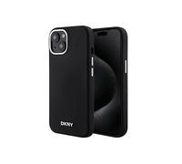 DKNY Protettiva DKHMP15MSMCHLK Cover per Apple iPhone 14 Plus/15 Plus, Nero