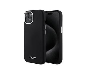DKNY Protettiva DKHMP15MSMCHLK Cover per Apple iPhone 14 Plus/15 Plus, Nero