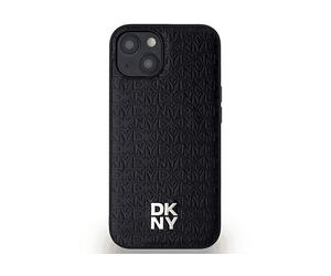 DKNY Protettiva DKHMP15SPSHRPSK Cover per Apple iPhone 15, Nero
