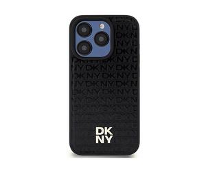 DKNY Protettiva DKHMP15XPSHRPSK Cover per Apple iPhone 15 Pro Max, Nero