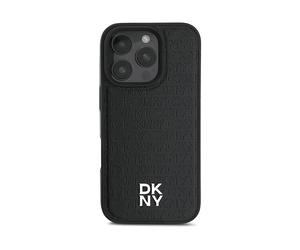 DKNY Protettiva DKHMP16XPSHRPSK Cover per Apple iPhone 16 Pro Max, Nero