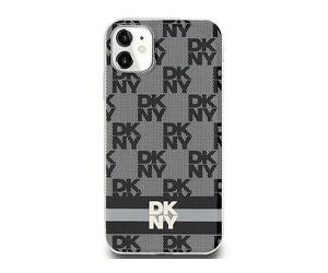 DKNY Quadretti COVER per Apple iPhone 11, iPhone XR, Nero