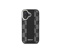 DKNY Quadretti CUSTODIA A LIBRO per Apple iPhone 16, Nero