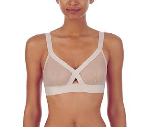 DKNY Reggiseno Bralette da Donna Senza Ferretto Softcup, Cashmere., XL