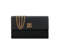 DKNY Rosa Pochette Vera Pelle 20 cm nero