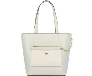 DKNY Simona Borsa shopper Pelle 25 cm beige
