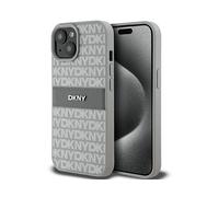 DKNY Strisce COVER per Apple iPhone 15 PLUS 14 PLUS, Beige