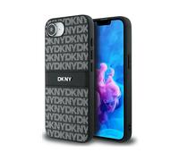 DKNY Trama ripetuta con righe tono su tono 3666339453978 CUSTODIA PER SMARTPHONE per Apple Universale, Nero
