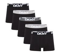 DKNY Boxer Uomo Nero – Confezione da 5, Taglia XL