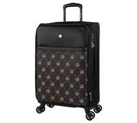 DKNY - Valigia Media da Viaggio Morbido. Allungabile Trolley Medio con 4 Ruote. Trolley Resistente e Super Leggero - Robusta Valigie Trolley in Chiusura a Combinazione, Nero