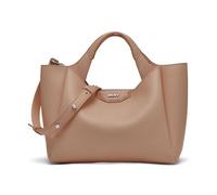 DKNY Willa Mini Satchel, 100% Poliuretano Donna, Cappuccino, s
