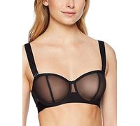 DKNY Women's Sheers Convertible Strapless Bra Demi Bra Donna