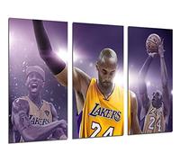 DKORARTE Quadro moderno Fotografico Pallacanestro, NBA, Sport, Legenda, Lakers, Kobe Bryant, Mamba, 97 x 62 cm, rif. 27376