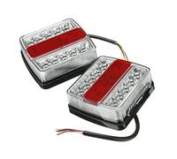 DKPMWD 2Pcs 12V Barca Indicatore Del Camion Impermeabile Posteriore Rimorchio Luci Di Coda Kit Lampade Sommergibili Universale Per Camper Fanali Posteriori Fanalino