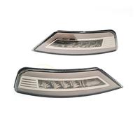 DKPMWD 2Pcs Coda Posteriore Paraurti Lampada Riflettore Per Ford Per Focus Hatchback 09-13 Per Ecosport 13-20 Per Kuga Per Fuga 13-18 Fendinebbia Segnale Di Girata Fanalino(4 Functions)