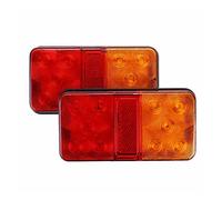DKPMWD 2X 10 Indicatore Di Arresto Posteriore Fanali Posteriori Camion Rimorchio Caravan Van 12-80V Fanalino(12-80V)