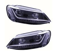 DKPMWD Faro Anteriore A LED Per VW Per Jetta Per MK6 / Per Sagitar 2012-2018 Lampada Frontale A Alloggiamenti Fari Anteriori(LED KIT)
