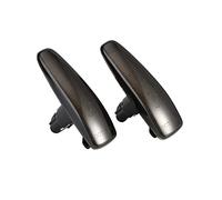 DKPMWD Luce Segnale Rotazione 2pcs Dinamico Indicatore Laterale Luce Per Mistubish Per Lancer Per EVO X Per Outlander Sport Per Mirage Che Scorre Direzione Lampeggiante(Flowing water Black)