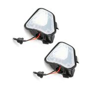 DKPMWD Luce Segnale Rotazione 2Pcs Per VW Per Per EOS Per CC Per Passat B7 3C Per Jetta Specchio Laterale Pozzanghera Luci LED Lampadina Nessun Errore