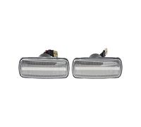 DKPMWD Luce Segnale Rotazione Indicatore Di Direzione Dinamico A LED Laterale Luminoso Per Chrysler 200 300 Per Sebring Per Città E Per Paese 2005-2016(Clear Dynamic)