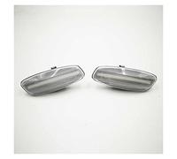 DKPMWD Luce Segnale Rotazione Per Citroen C3 C4 C5 DS3 DS4 Per Peugeot 207 308 3008 5008 RCZ 2Pcs Dinamico Luci Di Posizione Laterali Lampeggiante Luce Segnale Girata(Clear Shell,No Dynamic)