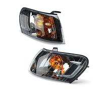 DKPMWD Luce Segnale Rotazione Per Toyota Per Corolla AE100 E100 AE101 1993-1997 Auto Anteriore Angolo Della Lampada Luci Lente Nero Di Segnalazione 2 PZ No Cablaggio