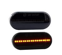 DKPMWD Luce Segnale Rotazione Per VW Per Transporter T5 Per Polo Per Golf3 4 Per Passat B5 Affumicato Dinamico Che Scorre Indicatore Laterale Segnale Girata Luce Per Sharan Per Lupo