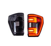 DKPMWD Per Ford Per Per 2021-2023 Luci Di Coda A Led Con Blind Spot Monitor Start-up Animazione Indicatore Sequenziale Fanalino(XTL)