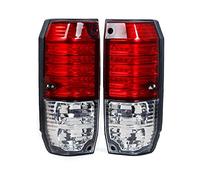 DKPMWD Per Toyota Per Prado Per Land Cruiser LC76 LC77 4500 LJ77 RJ77 FZJ76 GRJ76 HZJ76 Auto Solo Per 5 Porta Posteriore Fanale Lampada Del Freno Fanalino(Red Clear)