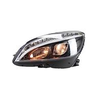 DKPMWD Per W204 2007-2010 Fari A Led Per Autoveicoli Drl Indicatori Di Direzione Fari Alogeni Di Profondità Alogena O Xenon Lampada Frontale Obiettivo Alloggiamenti Fari Anteriori(Halogen)