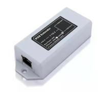 DKSooozs 1 Pezzo 1 in 2 Out Gigabit Standard POE 1000M Network Extender Cascad Ripetitore Rj45 Comply Plastica 1000M Network Extender +IEEE 802.3AT/AF per Telecamera IP