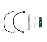 DKSooozs Adattatore di rete Gigabit 2.5G Base-T Chip I225 2500Mbps M.2 B/M Key a PCIe 2.5Gb Scheda Ethernet Scheda controller LAN RJ45