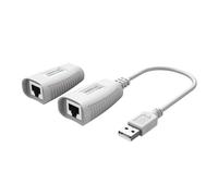 DKSooozs Adattatore Ethernet da USB a RJ45 USB 2.0 RJ45 Extender per scheda di rete USB Lan RJ45 Scheda di rete per computer portatile PC Durevole Facile da installare Facile da usare