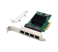 DKSooozs Scheda di rete Ethernet BCM5719 Adattatore per scheda di rete PCI-E a 4 porte RJ45 Gigabit Ethernet Server