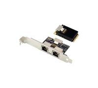 DKSooozs SUNWEIT ST7242 I350AM2 Mini PCIE Dual Port Gigabit Copper Industrial LAN Server Network Card Set Kit