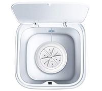 DKSooozs Ultrasuoni Turbo 10L Automatico Rullo Elettrico Mini Lavatrice Portatile Quick Clean Strumento di Lavaggio (Macaron )