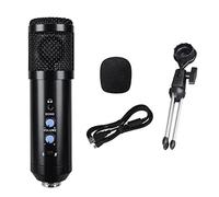 DKSooozs USB Computer Microfono a condensatore Registrazione Attrezzature dal Microfono Gioco Vocale per Laptop Desktop PC