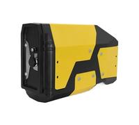 DKWOIS Cassetta degli attrezzi decorativa in alluminio for moto 2021, borsa interna da 5 litri, compatibile con BMW R1250GS / LC ADV 2018 19 20(Yellow)