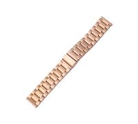DKWOIS Cinturino for orologio in acciaio compatibile con cinturino for orologio Samsung Gear S5 S4 S3 Frontier Classic HUAWEI 41mm 42mm 46mm Accessorio 20mm 22mm Cintura for orologio(Rose,22mm)