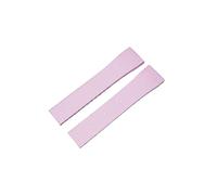 DKWOIS Cinturino in gomma for orologio da 20 mm, 21 mm e 22 mm, compatibile con Rolex Submariner, fibbia a molla a sgancio rapido, cinturini for orologi in FKM(Pink,20X16MM_BLACK BUCKLE)