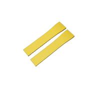 DKWOIS Cinturino in gomma for orologio da 20 mm, 21 mm e 22 mm, compatibile con Rolex Submariner, fibbia a molla a sgancio rapido, cinturini for orologi in FKM(Yellow,20X16MM_GOLD BUCKLE)