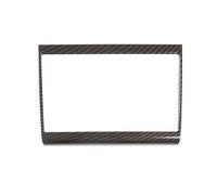 DKWOIS Compatibile con Land Rover Discovery Sport 2020 ABS grano di quercia in fibra di carbonio pannello aria condizionata cornice decorativa accessori for auto1 pz (Color : Carbon fiber)