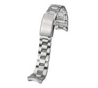 DKWOIS Compatible With TAG HEUER 300 Series Solid Stainless Steel Strap WAY201A WAY211 ABA0927 Curved Steel WatchBands Men 20.5mm 21.5MM Bracelet(21.5mm)
